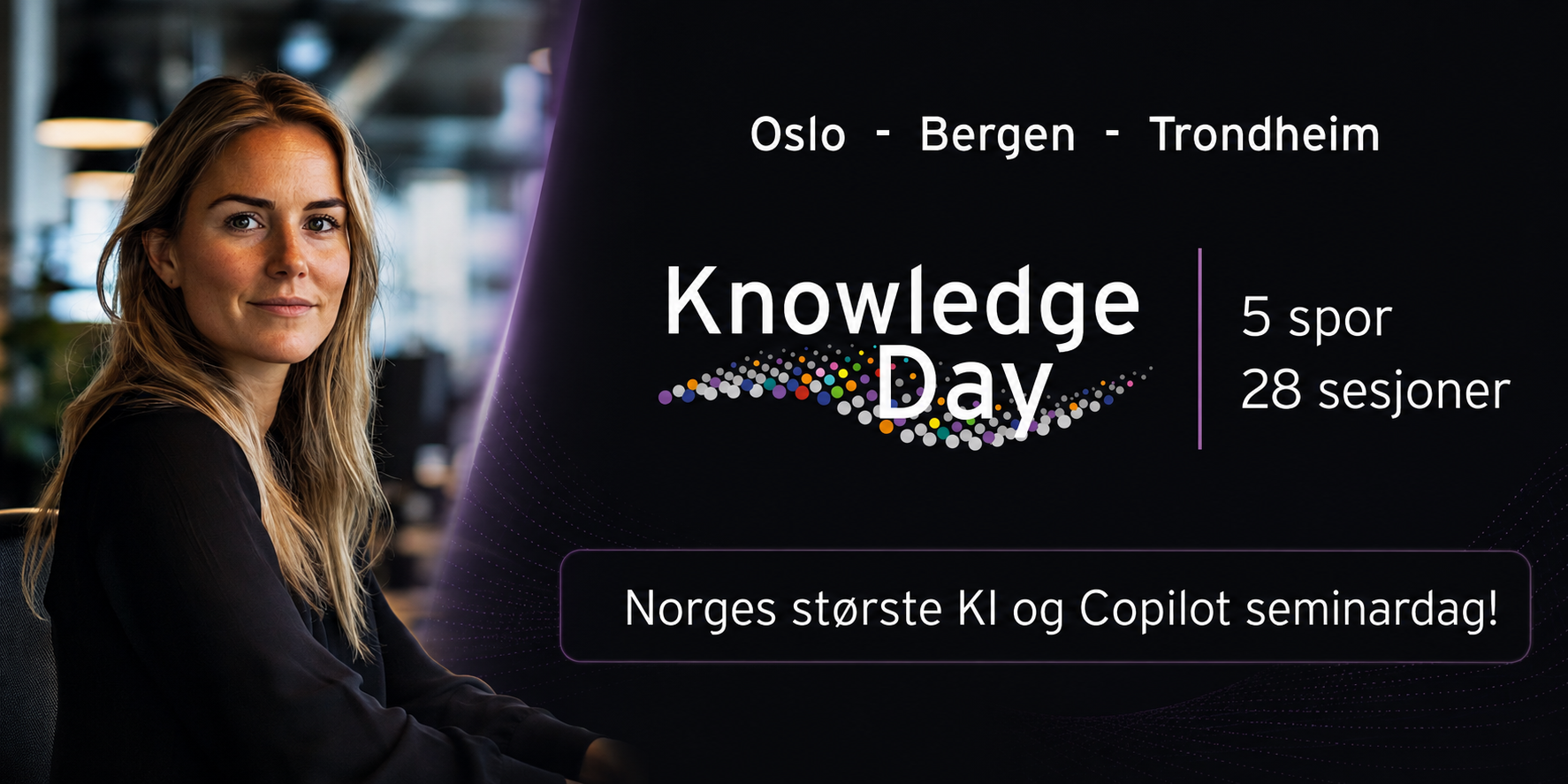 Den store KI, Copilot og Microsoft 365 seminardagen